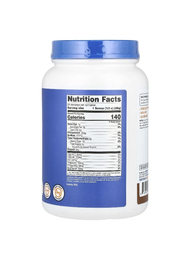 Nutricost, Whey Protein Isolate, Mocha, 2 lb (907 g) - Image 2