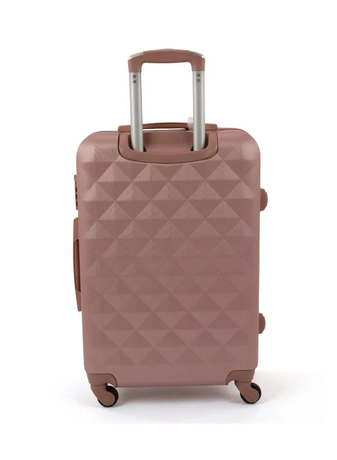 LIMRA Luggage set 5 pieces travel Bags with a distinctive design from limra rosegold