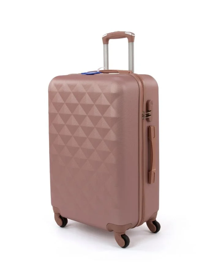 LIMRA Luggage set 5 pieces travel Bags with a distinctive design from limra rosegold