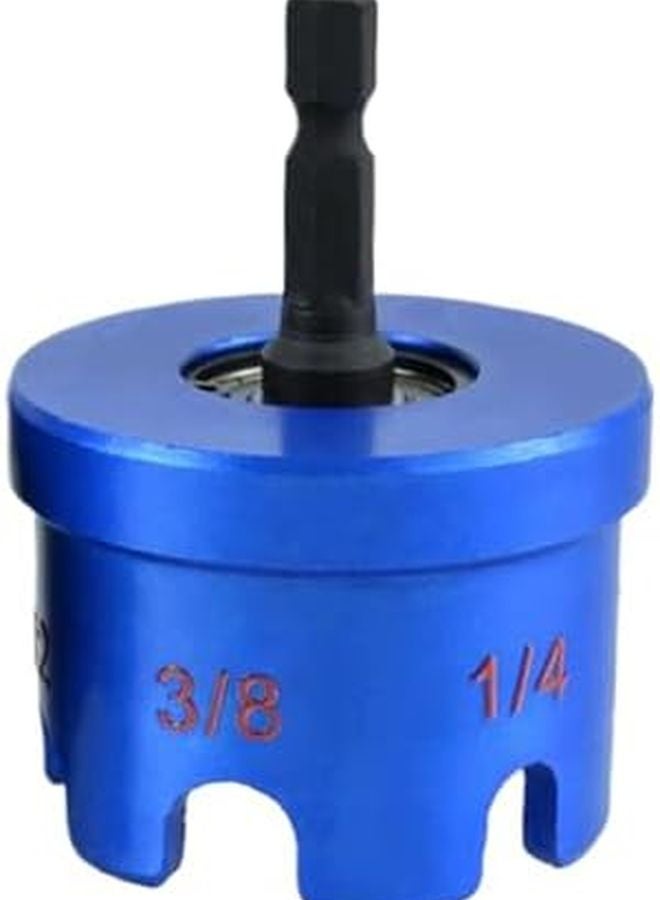 مرفق التدريب السريع Blue Nut Zipper أداة إزالة برغي سبائك الألومنيوم للبناء المنزلي والسيارات - Image 2