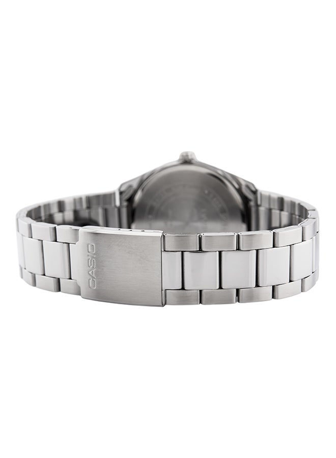 CASIO Men Water Resistant Analog Watch MTP-1302D-7A1 - 38 mm - Silver - Image 2