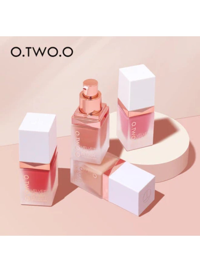 أو.تو.أو أحمر خدود سائل O.TWO.O 02 كستناء - Image 5