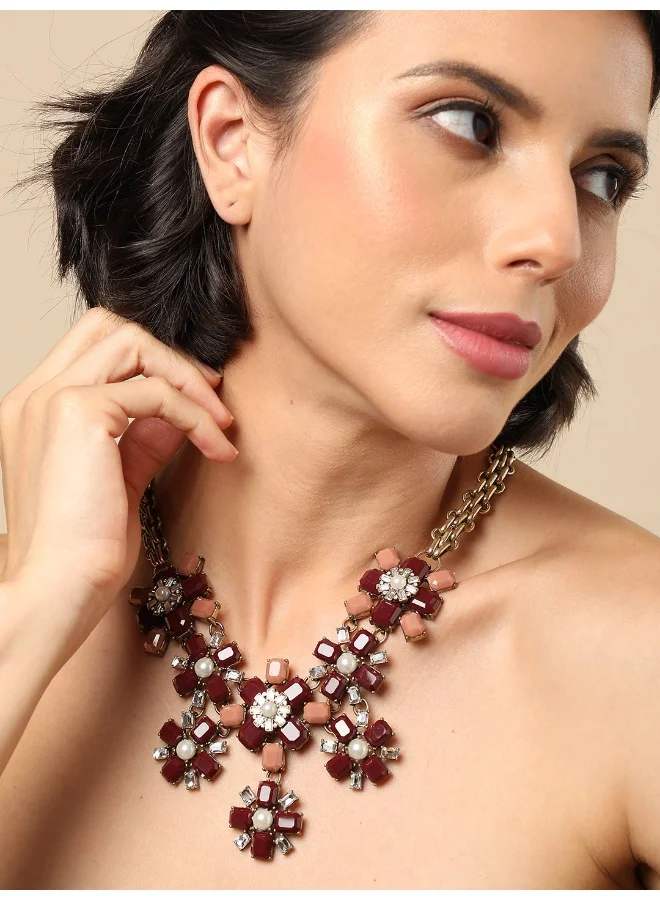 SOHI Party Artificial Necklace Jewellery