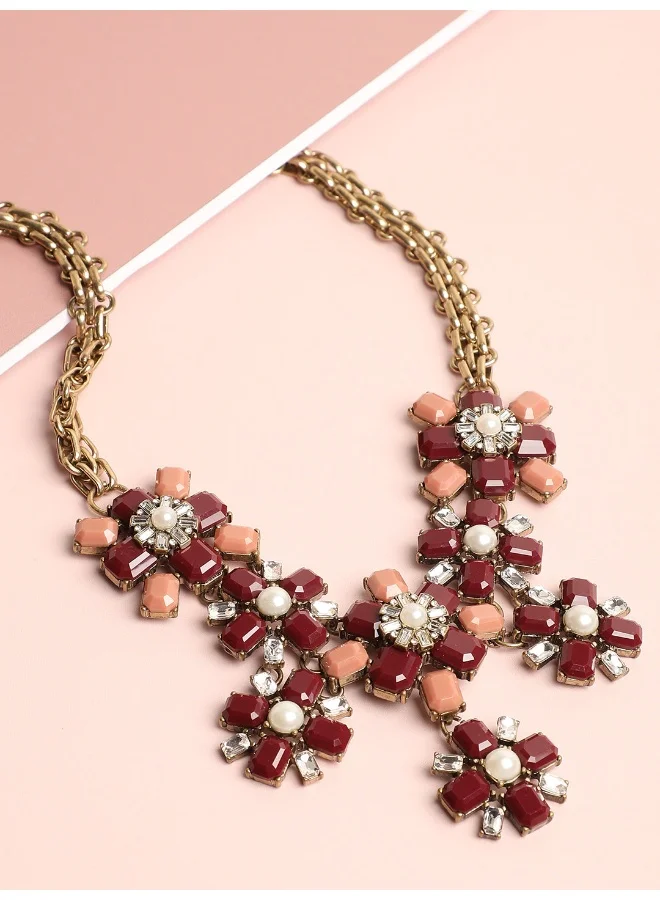 SOHI Party Artificial Necklace Jewellery