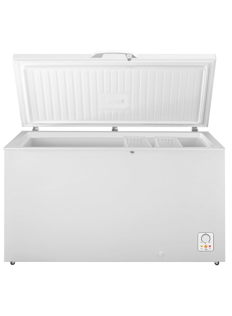 Hisense 420 Lt 14.8 Cuft Chest Freezer, Low Noise, Maximum Capacity 420 L 2 mW CHF420DDI White - Image 1
