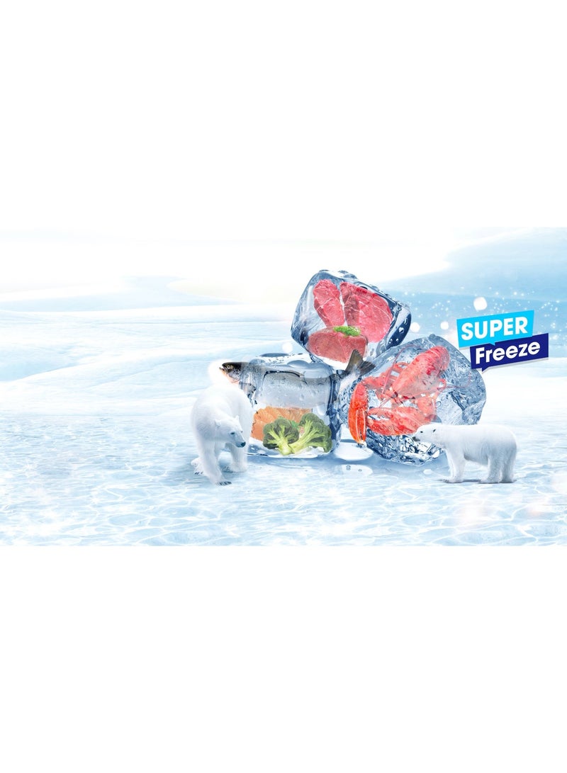 Hisense 420 Lt 14.8 Cuft Chest Freezer, Low Noise, Maximum Capacity 420 L 2 mW CHF420DDI White - Image 3