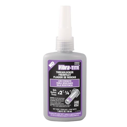 Vibra-TITE - 11150 111 Low Strength Removable Anaerobic Threadlocker, 50 ml Bottle, Purple - Image 1