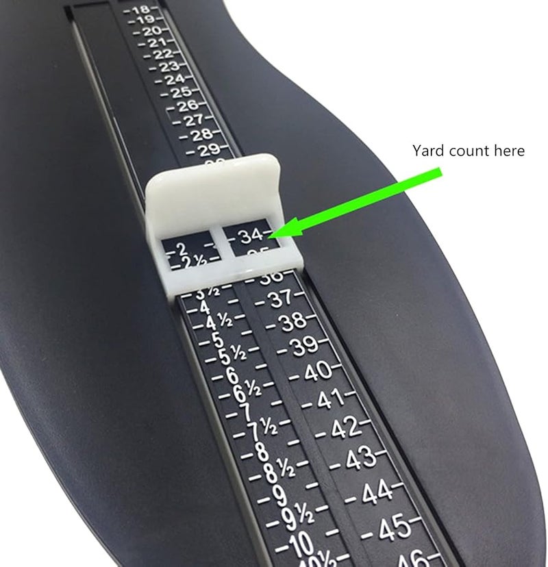 مسطرة قياس طول القدم أداة قياس مقاس الحذاء للرجال والنساء - Image 4