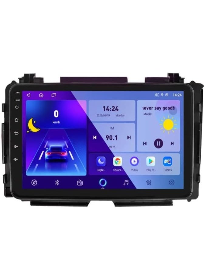 Smart One Android System for Honda Vezel / HR-V (2013–2022) – 9-Inch Touchscreen Car Stereo with Bluetooth, Mirror-Link, Wi-Fi, Wireless CarPlay, FM Radio, GPS Navigation, and Reverse Camera (1GB + 32GB) - Image 1