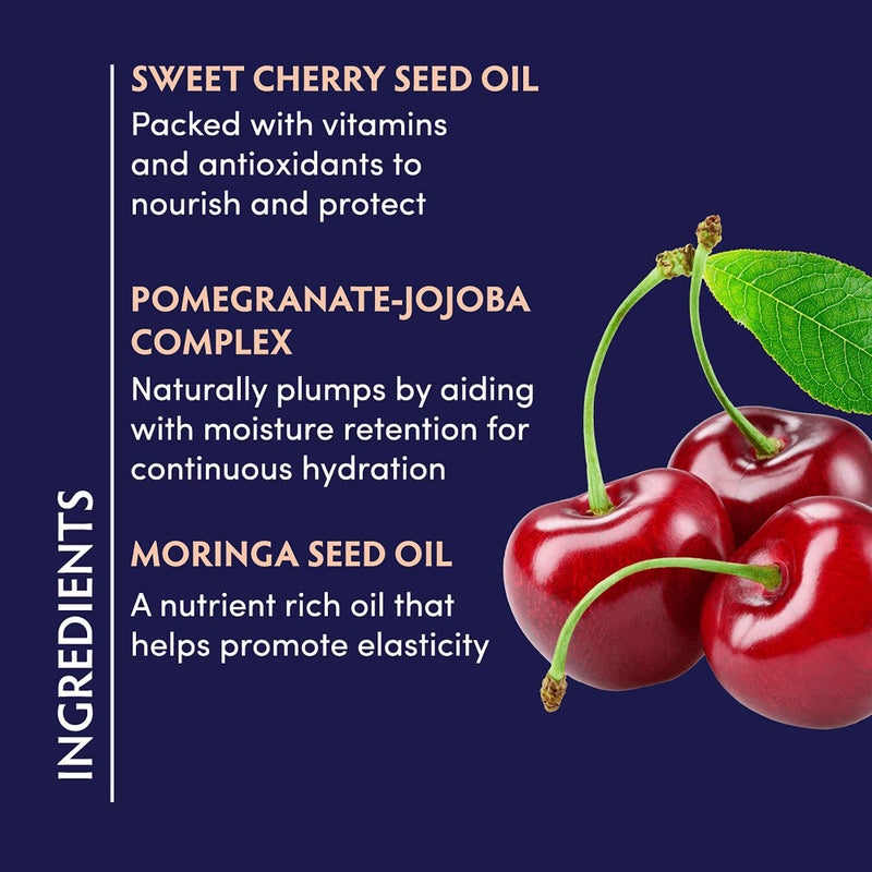 Naturopathica Sweet Cherry Conditioning Lip Butter, Natural Lip Balm for Soft, Full Lips, Antioxidant Rich Lip Moisturizer for Men and Women, 0.5 fl oz - Image 3