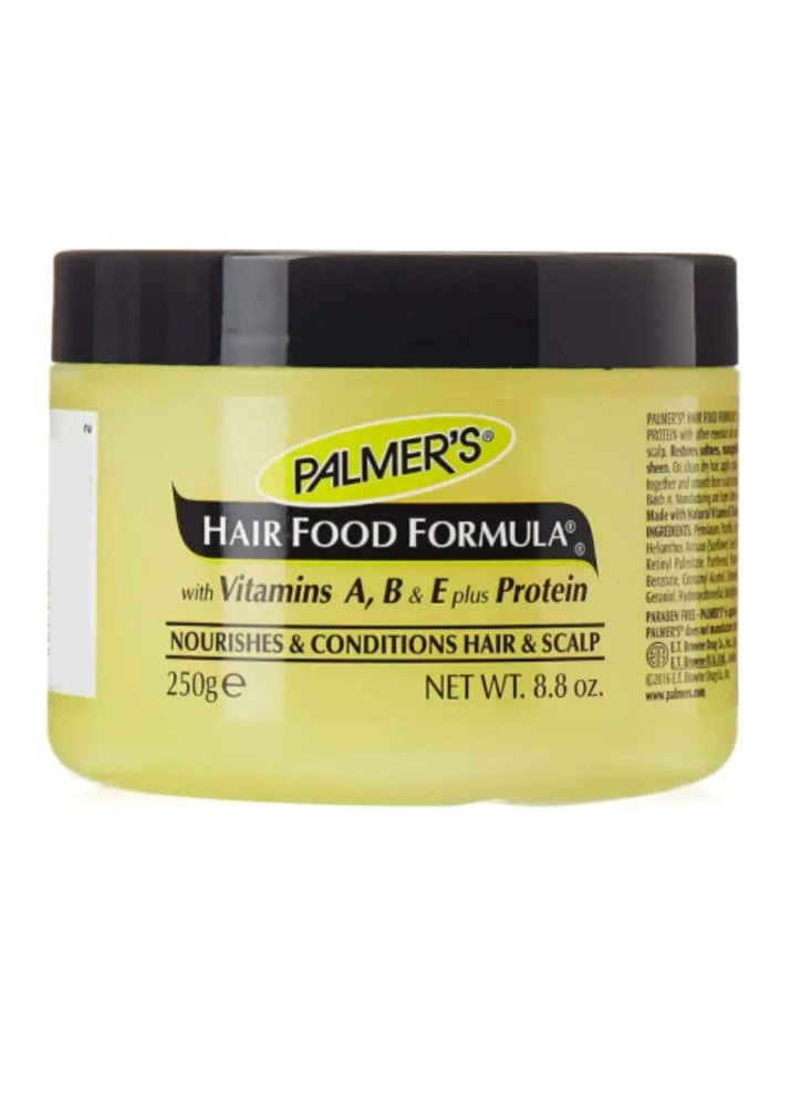 PALMER'S Hair Food Formula Nourishing & Conditions Hair & Scalp Cream 250 gm