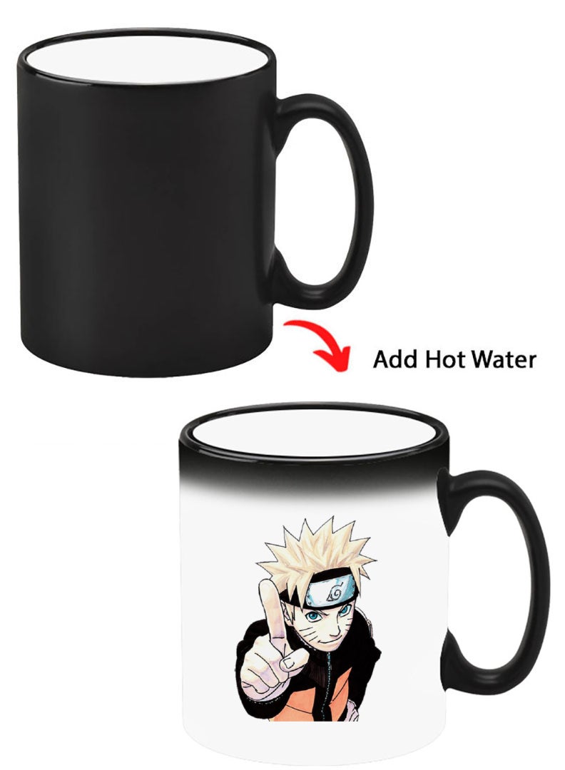 Theodor Color Changing Heat Sensitive Ceramic Mug, Image Revealed When HOT Liquid is Added! Anime Naruto 2 - Image 1