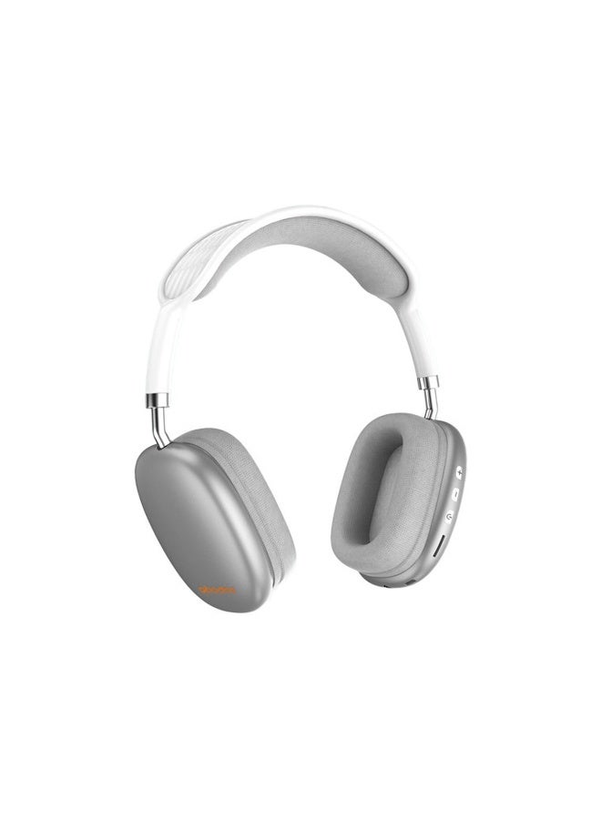 ABODOS AS-WH26 Wireless Headset – Super Bass Bluetooth Headphones, Foldable Over-Ear Design, Built-in Microphone, Long Battery Life, Comfortable Ear Cushions - Image 1