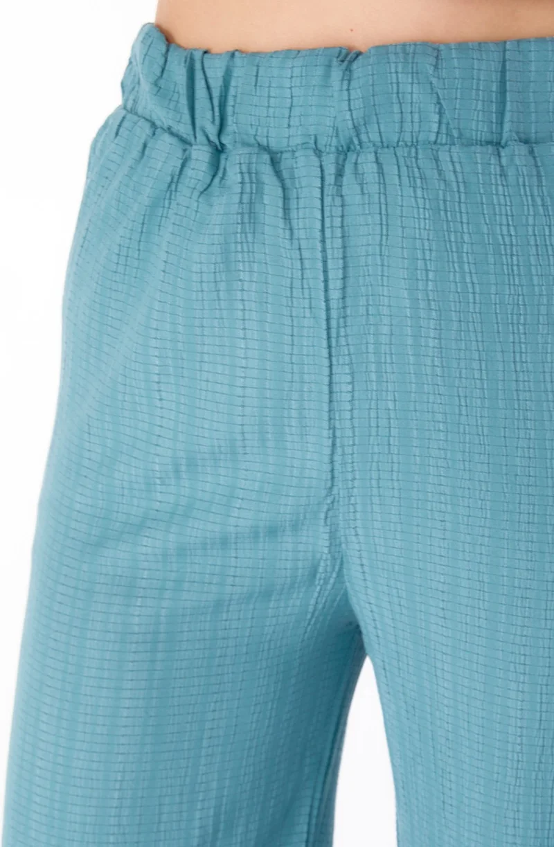 Tofisa Plain Mid Women's Green Casual Trousers - 25627