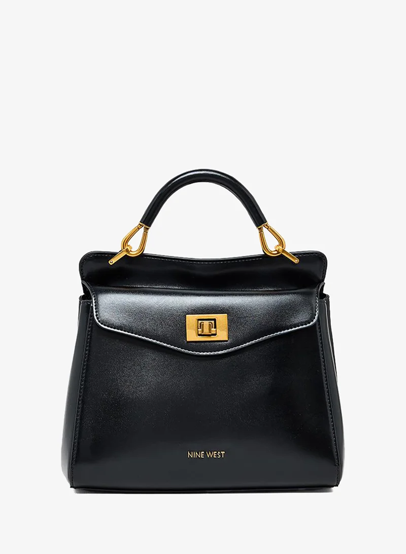 Nine West NINEWEST 907061-2 SATCHEL BAG BLACK