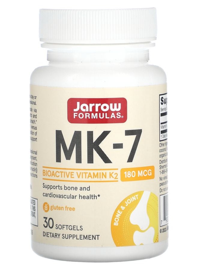 jarrow formulas MK-7 180 mcg 30 Softgels