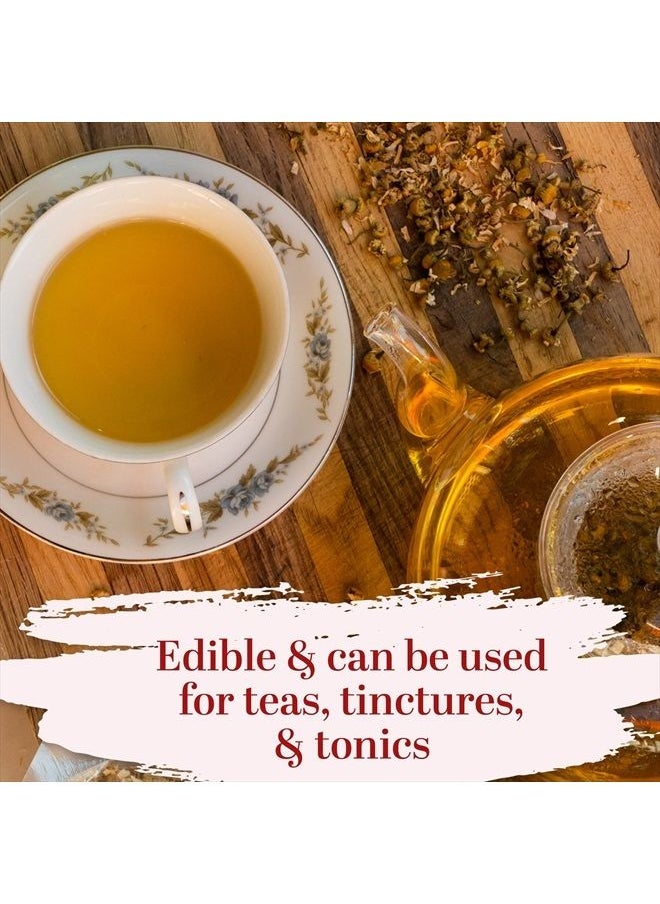 Better Shea Butter - Chamomile Flowers | Bulk Size | Edible Dry Flowers for Relaxing Chamomile Tea | Use These Dried Herbs for Bath, Soap Making and Other DIY Projects | 4 oz - Image 1