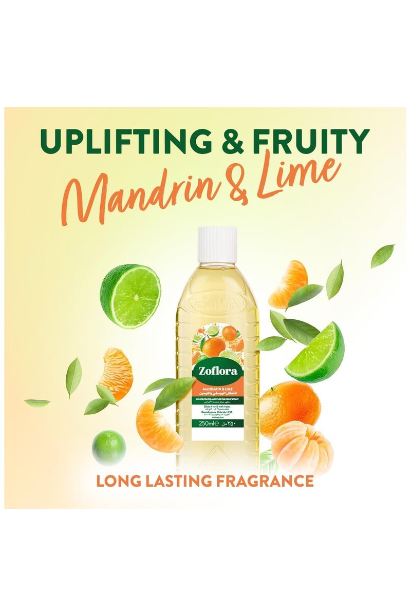 زوفلورا مطهر مركز متعدد الاغراض برائحة انتعاش اليوسفي و الليمون، 250مل - Image 3