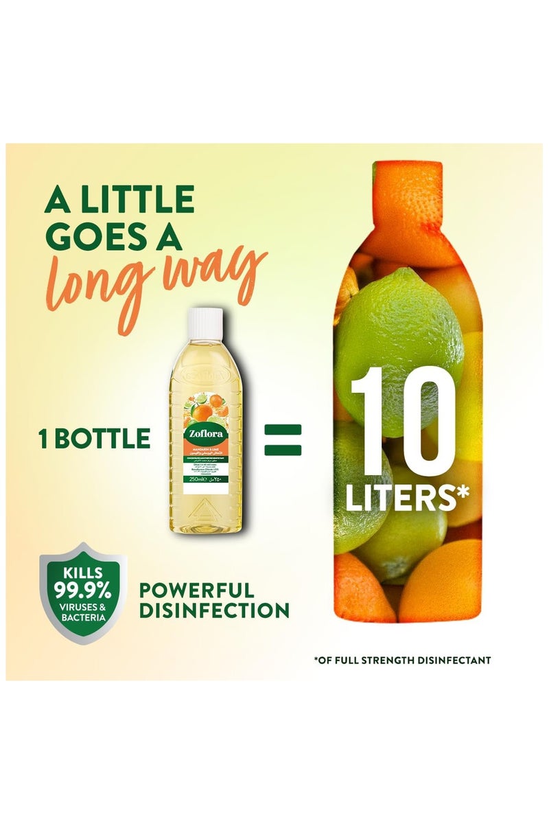 زوفلورا مطهر مركز متعدد الاغراض برائحة انتعاش اليوسفي و الليمون، 250مل - Image 5