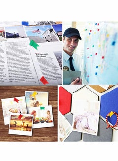 Excefore Colored Flag Map Push Pins - 300 Pack Multicolored Decorative Travel Map Tacks Plastic Head with Steel Point for Cork Bulletin Board, Picture Hanging at Home Office School (5 Assorted Colors)  - Image 5
