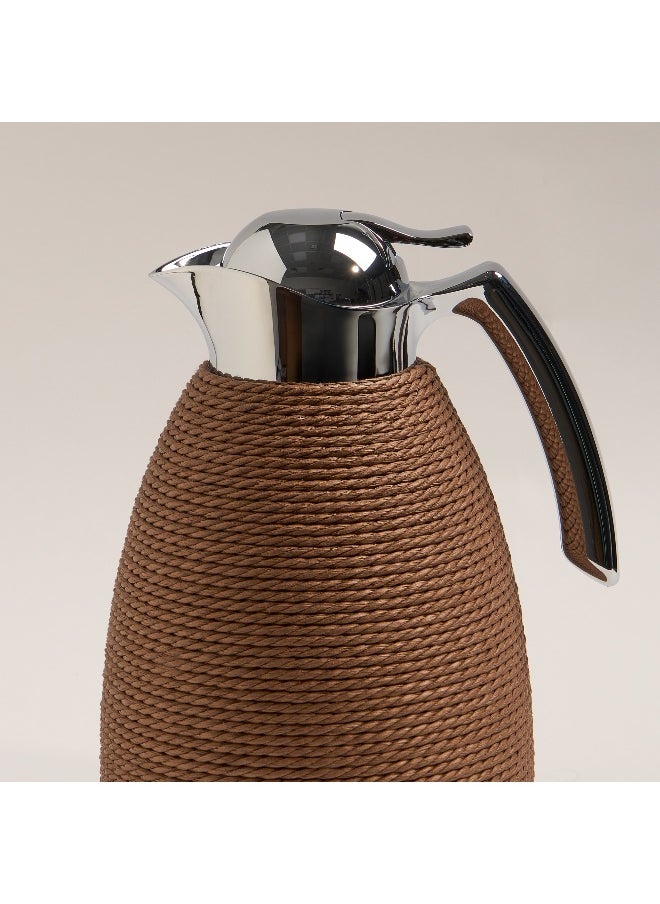 Dallaty Dallaty vacuum flask dark brown rope 1L  - Image 2