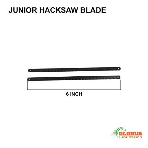 GLOBUS Mini Hacksaw Frame With Blade (6 Inch) 150Mm With Plastic Handle And Free 3 Blades 150Mm - Image 4