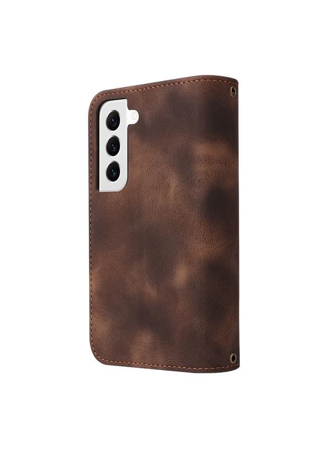 S-TOP Case For Samsung Galaxy S21 5G Multifunctional Card Slot Zipper Wallet Leather Phone Case - Image 3