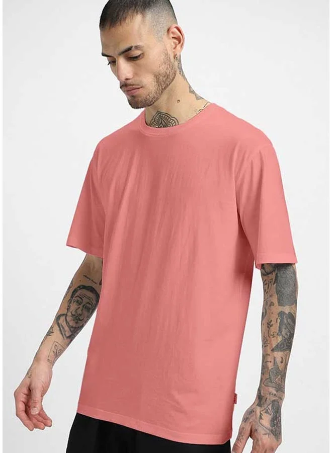 فيردو تي شيرت فيردو قطن نقي مقاس كبير نصف كم للرجال