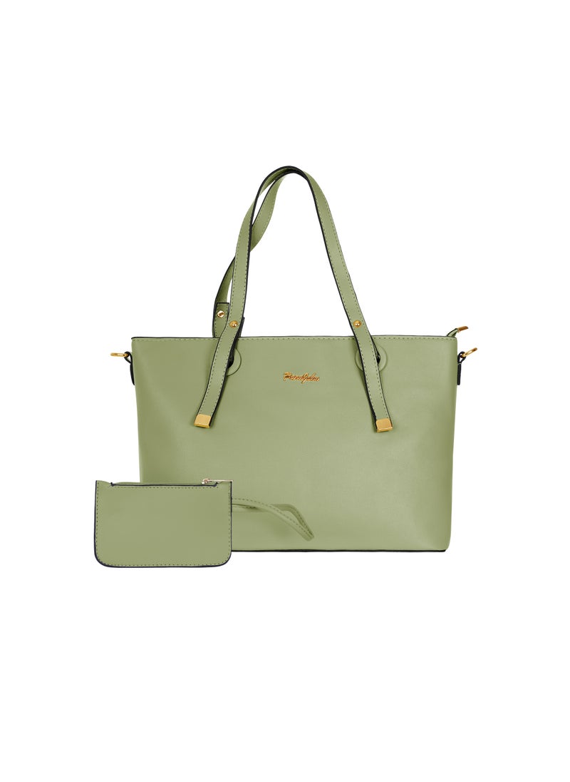 PARAJOHN Bella Tote Solid Fashionable Ladies Top-handle Bags Handbags for women Shoulder Crossbody bag  - Image 1