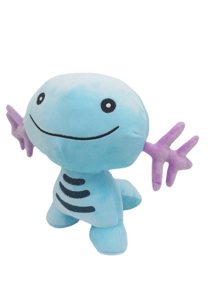 Wooper Plus Plush Toy | Elden Ring Salamander Plushie | 20cm Light Blue | 98g | Ultra-Soft Short Plush  - Image 1