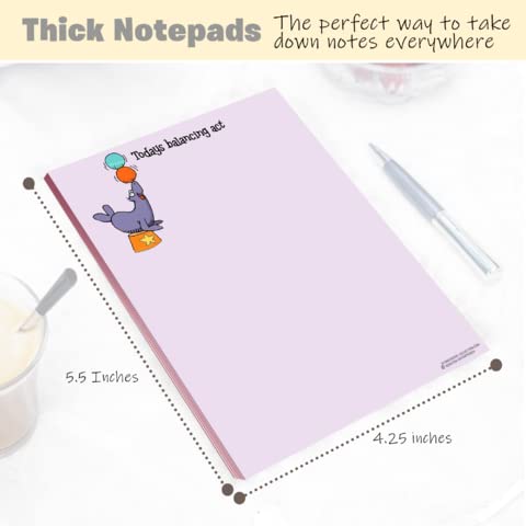 Stonehouse Collection in 4 Funny Assorted Notepads Pack, Daily To Do List Notepad, Memo Pads, Office & Stationery Supplies Perfect for Funny Gifts for Coworkers, Friends, Boss & Family - Image 3