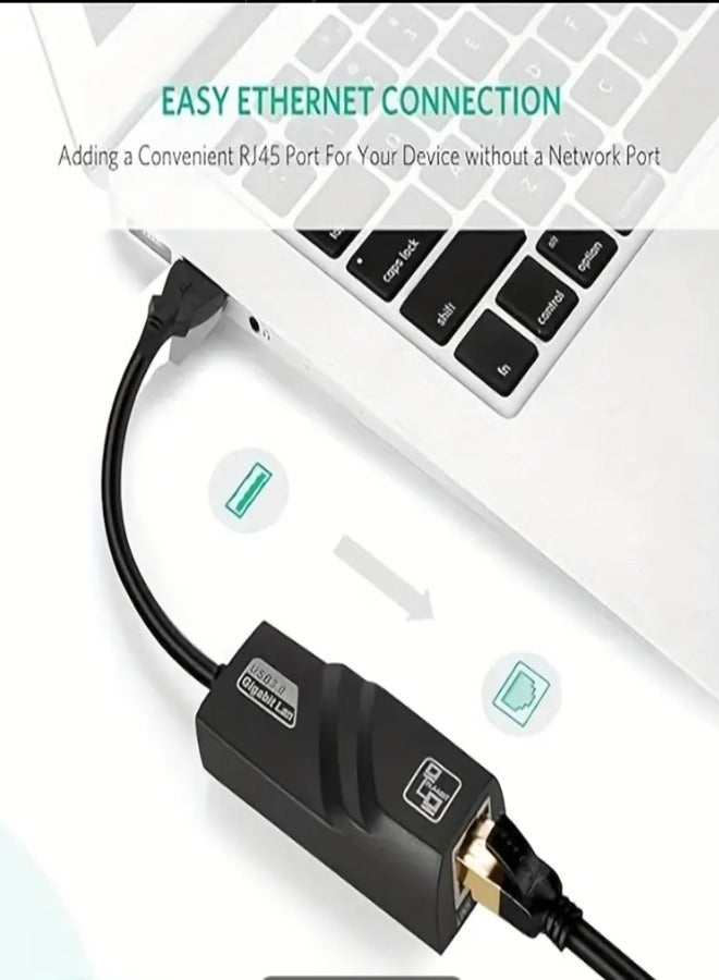 USB 3.0 Ethernet RJ45 LAN Network Adapter for MacBook, iMac Pro, Chromebook, Linux, Windows Vista, Windows XP, Chrome OS, Windows 10, Mac OS X 10.6 Snow Leopard - Add Network Connection - Image 4