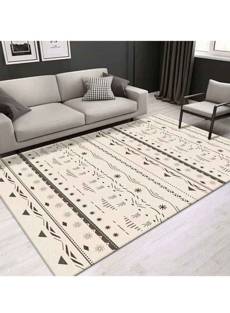 Sharpdo Modern Minimalist Style Living Room is Fully Covered Thickened Carpet - Image 1