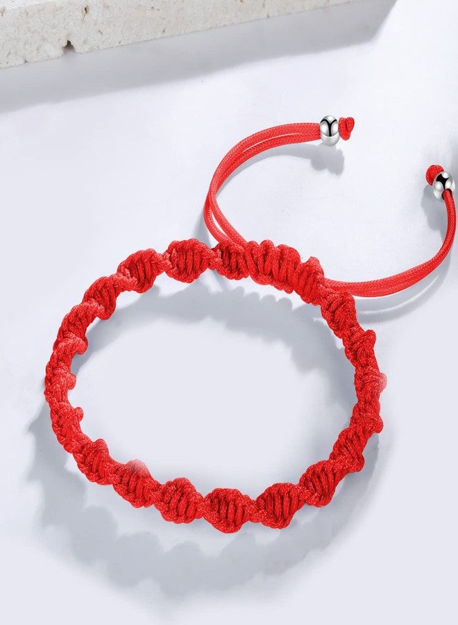 JENDEAR SHINE Braided Bracelet Women Men, Adjustable String Bracelet Handmade Jewelry, Birthday Friendship Couple Lucky Gift - Image 2