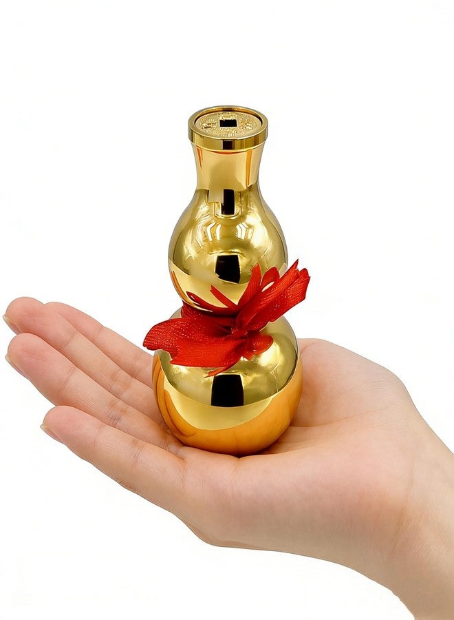 Fengshuibringluck Feng Shui 3in Derco Brass Wu Lou/Hu Lu Gourd Amulet - Image 3