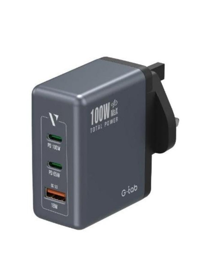 amra - G-TAB VWC100 FAST CHARGER GRAY - Image 1