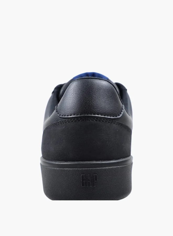 GAP Men's Panelled Sneakers with Lace-Up Closure - SEATTLE