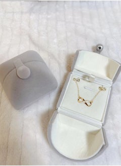 SYNSYB 925 Sterling  Necklace  Earrings Jewelry Sets with Gift Box Gold Plated Diamond Women Necklace Mother's Day Gift for Women Girls  - Image 2