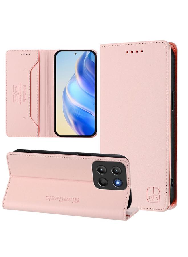 اس-توب جراب لهاتف Motorola Moto G15 RC01، جراب هاتف جلدي مزدوج الطي مزود بخاصية الشفط المغناطيسي بتقنية RFID - Image 1