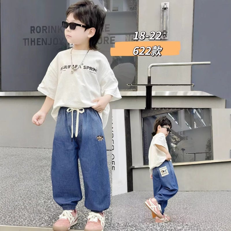 Manufacturer 2025 Children'S Jeans Children'S Pants Children'S Clothing Boys And Girls Children'S Pants Jeans Dropshipping - Image 4
