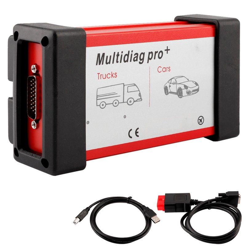 Vehicle Diagnostic Tool: 12/24V Auto Voltage Check, Real-Time Flight Recorder, Intelligent System Scan - Multi-Language OBD2 Scanner for Car And Truck Mechanics - Image 1
