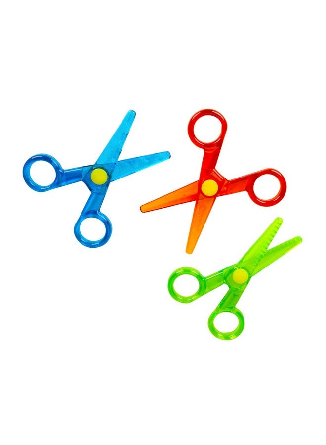 Crayola Toddler Safety Scissors (3 Pack), Blunt Tip Training Scissors for Preschool, Kids Art Supplies, Right & Left Handed, 3 Styles - Image 3
