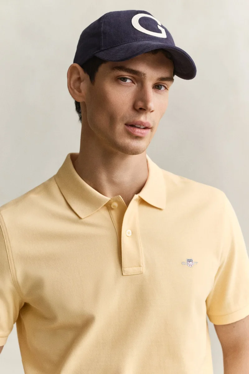 Gant  Reg Shield Ss Pique Polo for Men | Best Price UAE