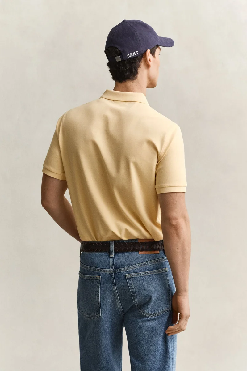 Gant  Reg Shield Ss Pique Polo for Men | Best Price UAE