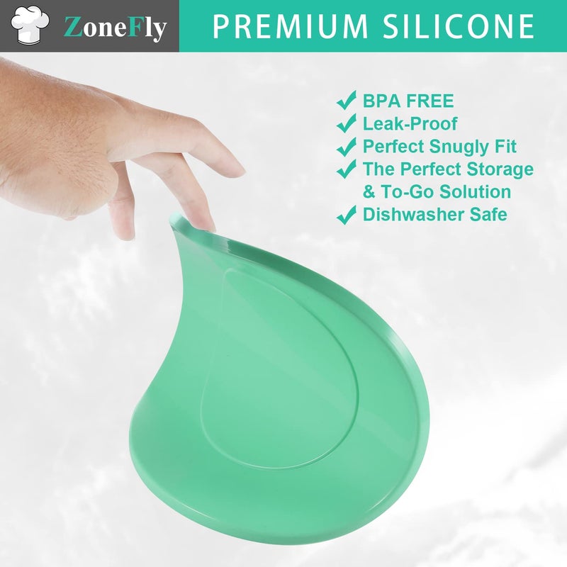 ZoneFly غطاء سيليكون يناسب نينجا فودي - غطاء وعاء داخلي سعة 8 كوارت و 6.5 كوارت لنينجا فودي FD401/FD302/OS401/OS301/OP401/OP302 أفضل غطاء ختم لنينجا فودي لقطع غيار وعاء الطهي بالضغط - Image 5