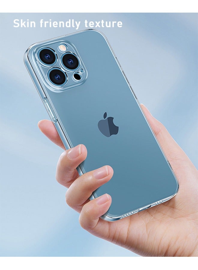 iPhone 16 Pro Max Back Cover Clear, Shockproof Thin Silicone Cover, Yellowing-Resistant Slim Transparent Phone Case, Anti-Scratch Clear Phone Case, Suitable for iPhone 16 Pro Max - Image 4