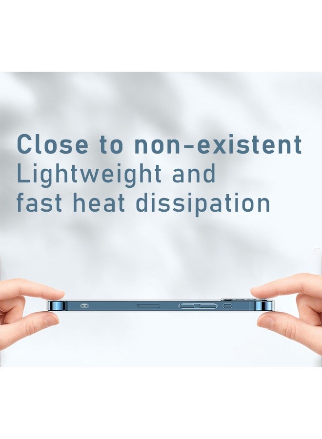 iPhone 16 Pro Max Back Cover Clear, Shockproof Thin Silicone Cover, Yellowing-Resistant Slim Transparent Phone Case, Anti-Scratch Clear Phone Case, Suitable for iPhone 16 Pro Max - Image 5