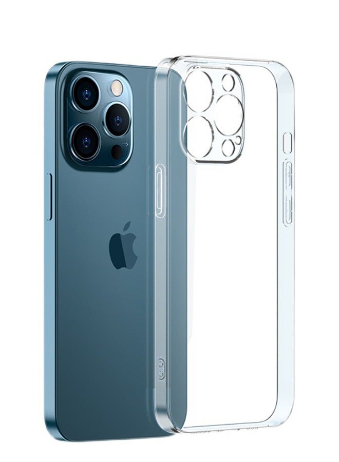 iPhone 16 Pro Max Back Cover Clear, Shockproof Thin Silicone Cover, Yellowing-Resistant Slim Transparent Phone Case, Anti-Scratch Clear Phone Case, Suitable for iPhone 16 Pro Max - Image 1