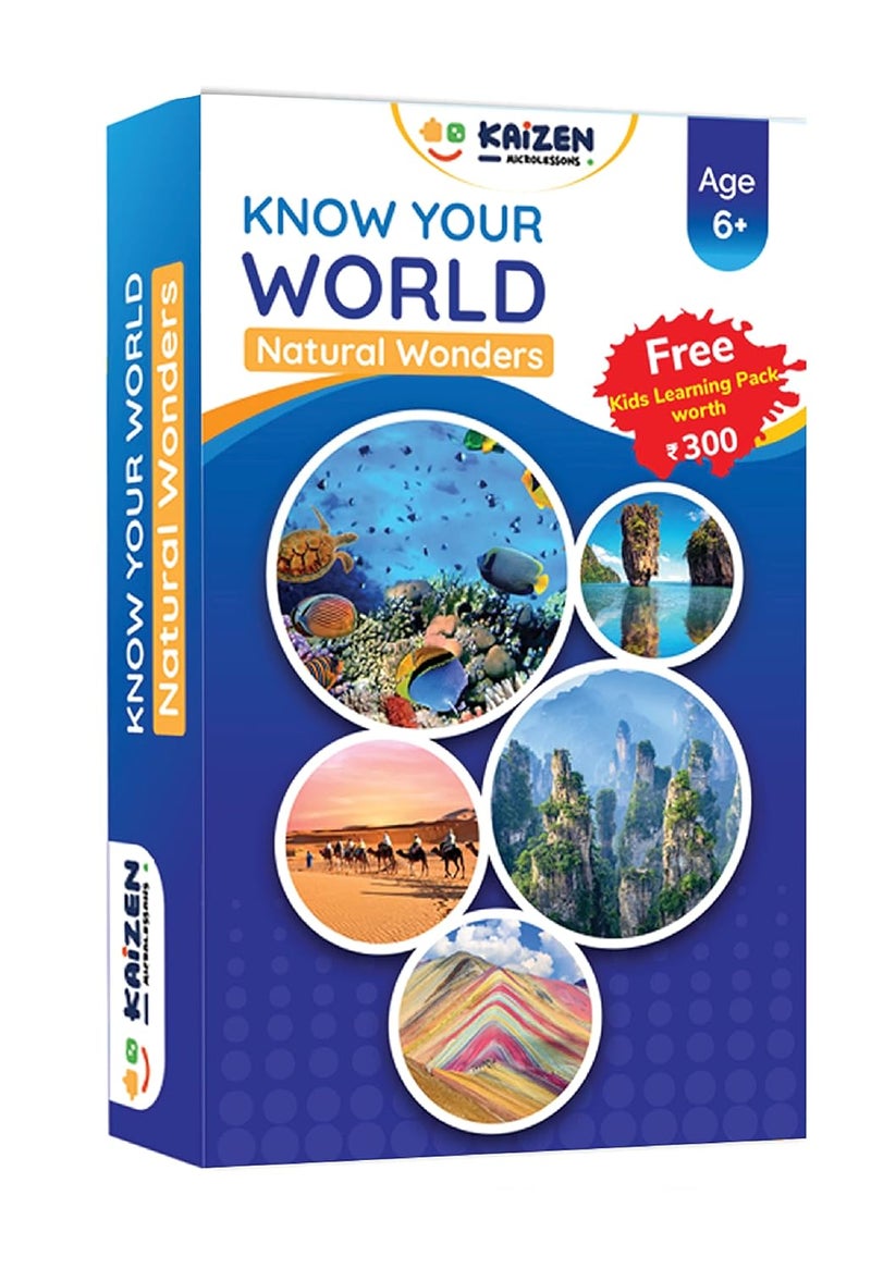 Kaizen MicroLessons Dedicated Deck Card Games (KYW: NAT Wonders) - Image 1