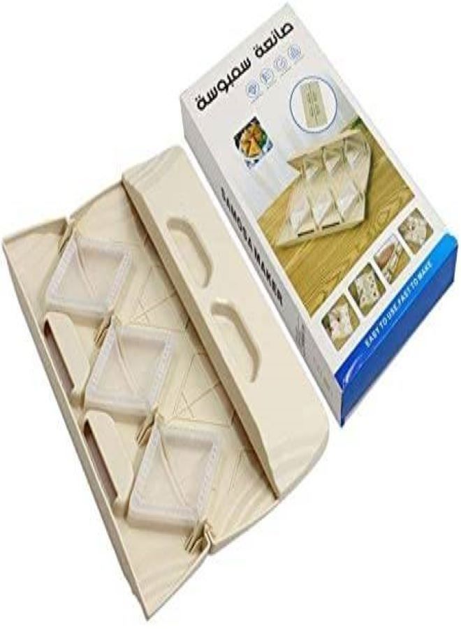 Plastic Samosa Maker Dumpling Mould Dough Wrapper Cutter Making Empanada Jiaozi Molds Kitchen Tools - Image 1